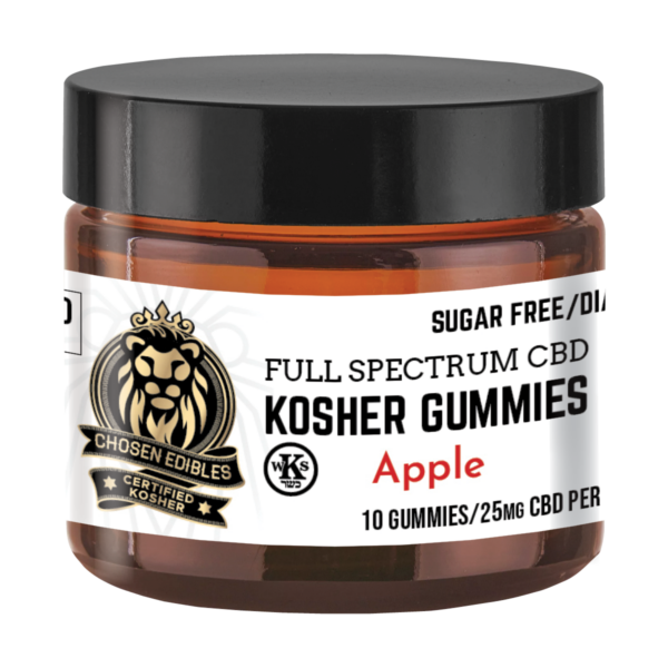 Chosen Edibles 3oz Amber Jar Virtual